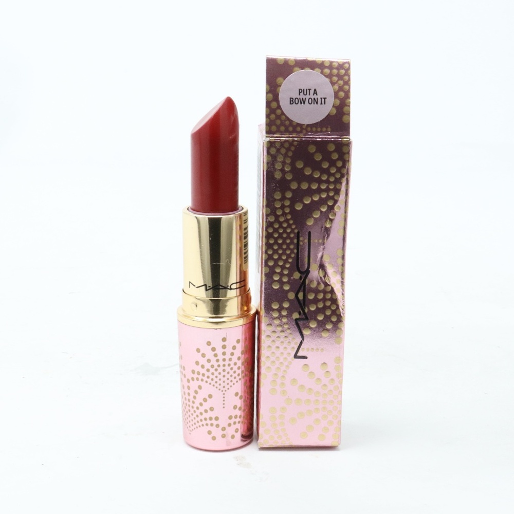 MAC Limited Edition Bubbles & Bows Collection Lustreglass Sheer Shine Lipstick